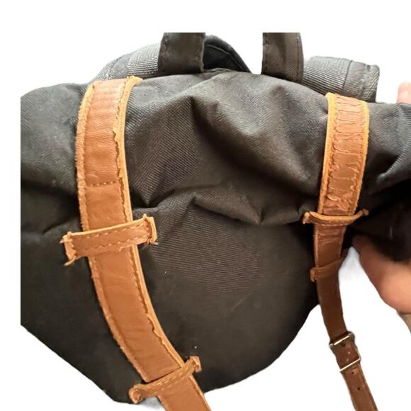Herschel Little America Flap Backpack in Black main image 9
